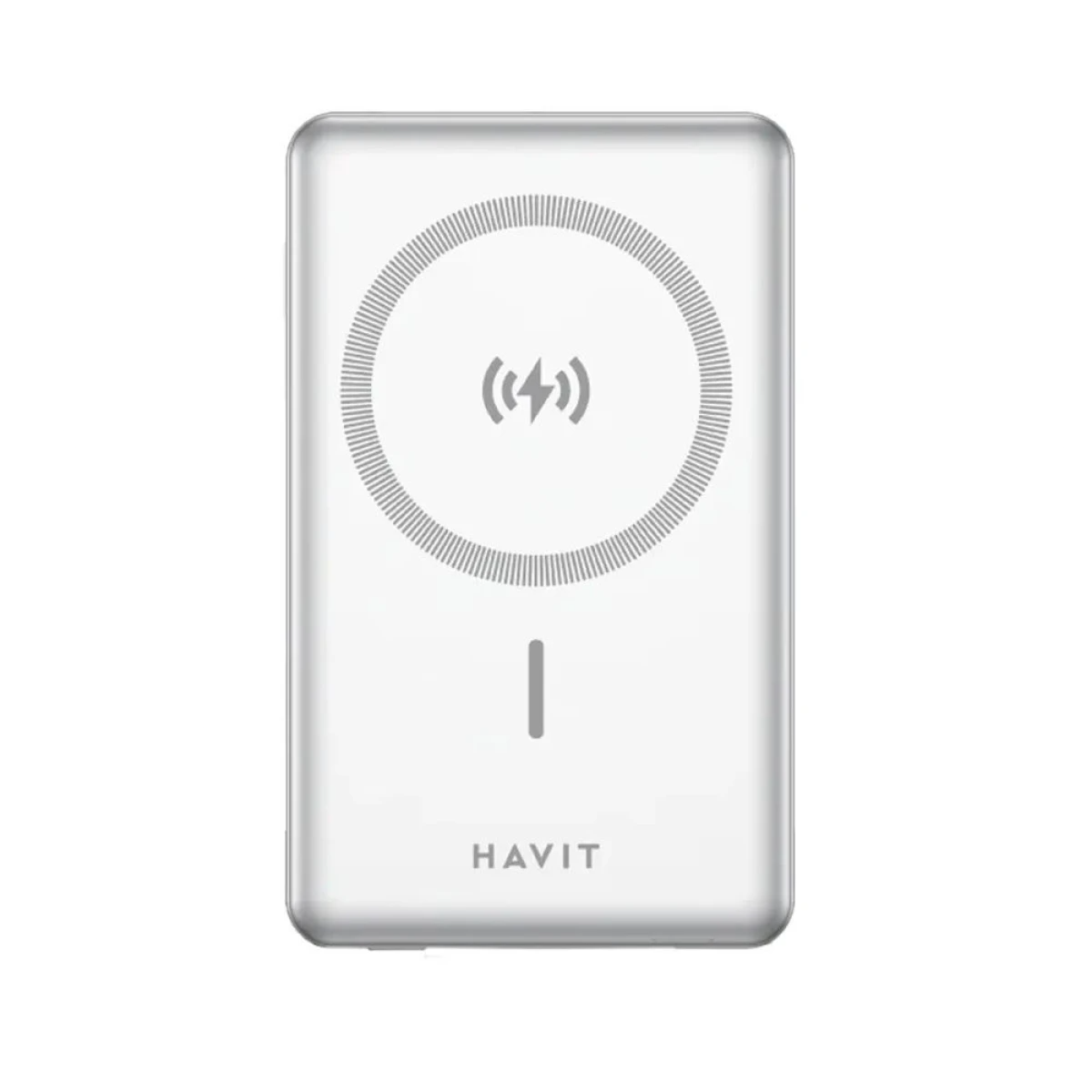 HAVIT PB5203 Magnetic Power Bank – Silver HAVIT PB5203 Magnetic Power Bank – Silver
